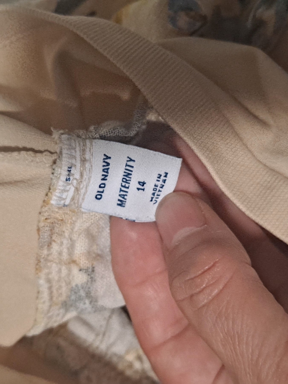 Old Navy Maternity Shorts in Beige